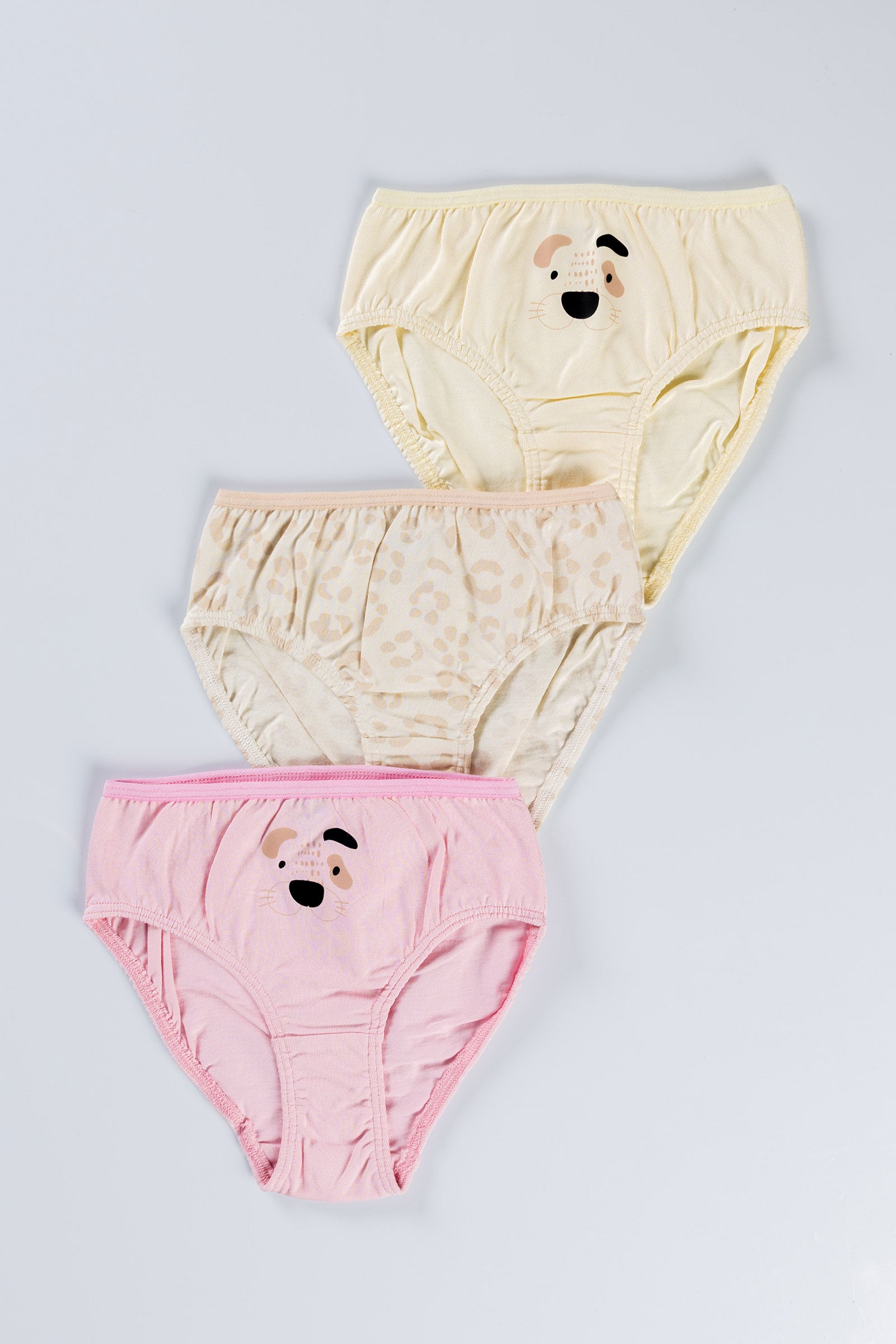 PUP GIRLS BRIEF - PACK OF 3