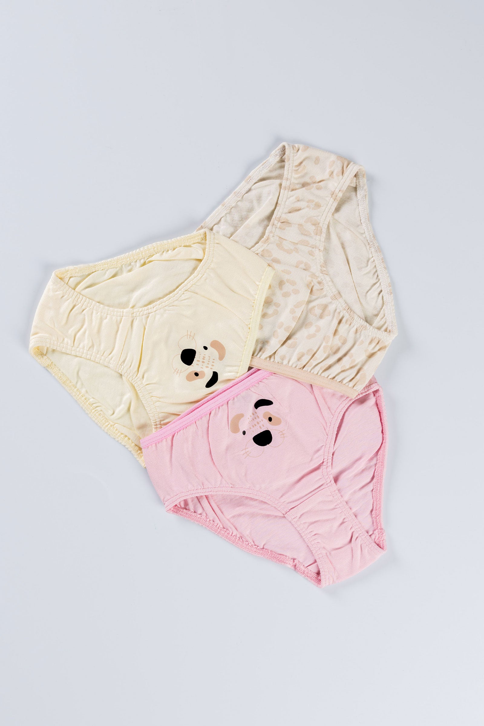 PUP GIRLS BRIEF - PACK OF 3