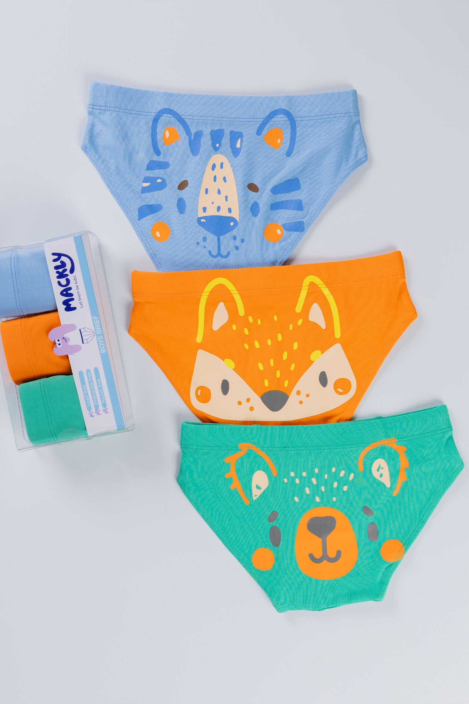 JUNGLE BOYS BRIEF - PACK OF 3