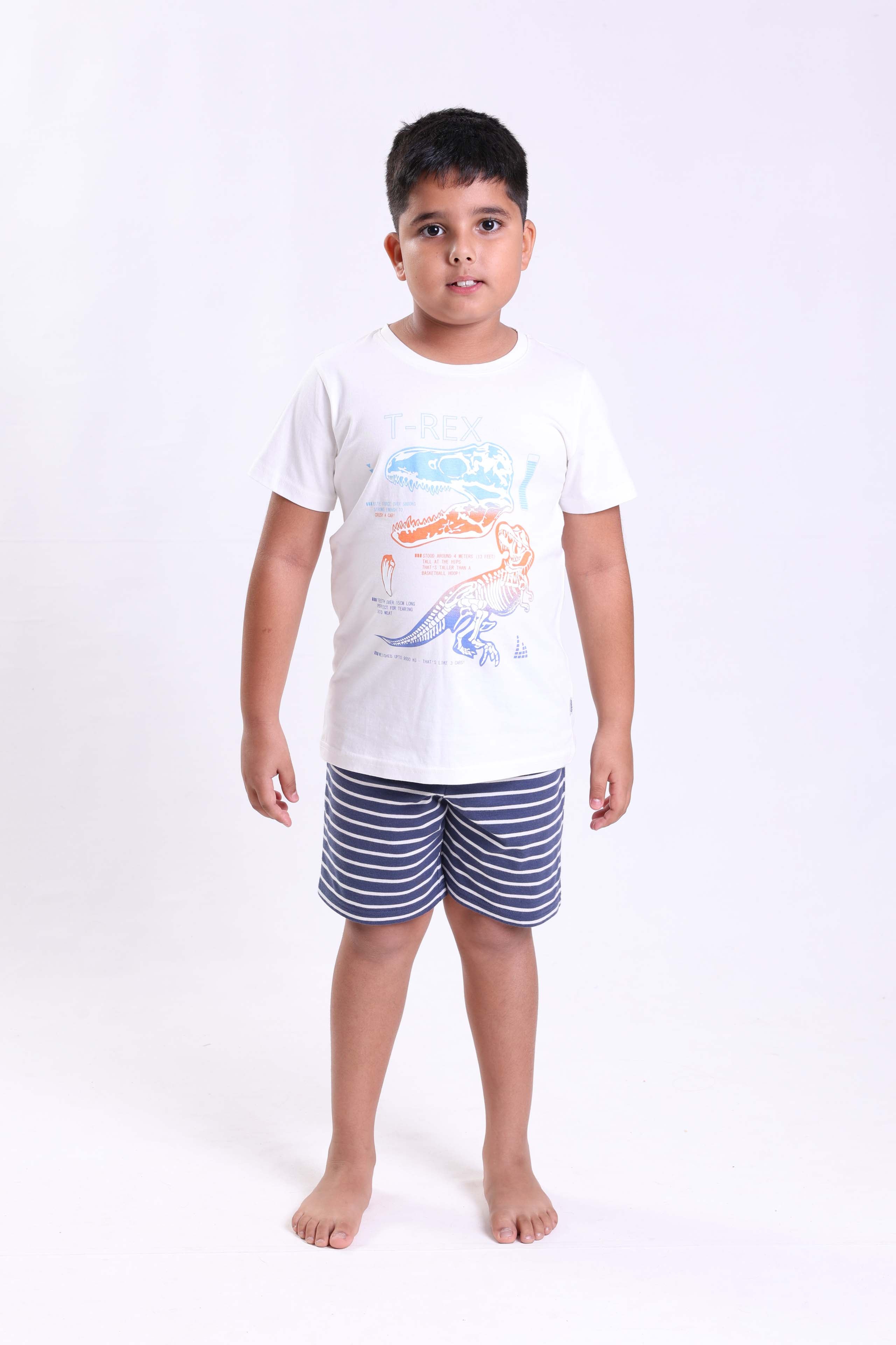 T.REX - BOYS SHORT SLEEVE SHORT SET