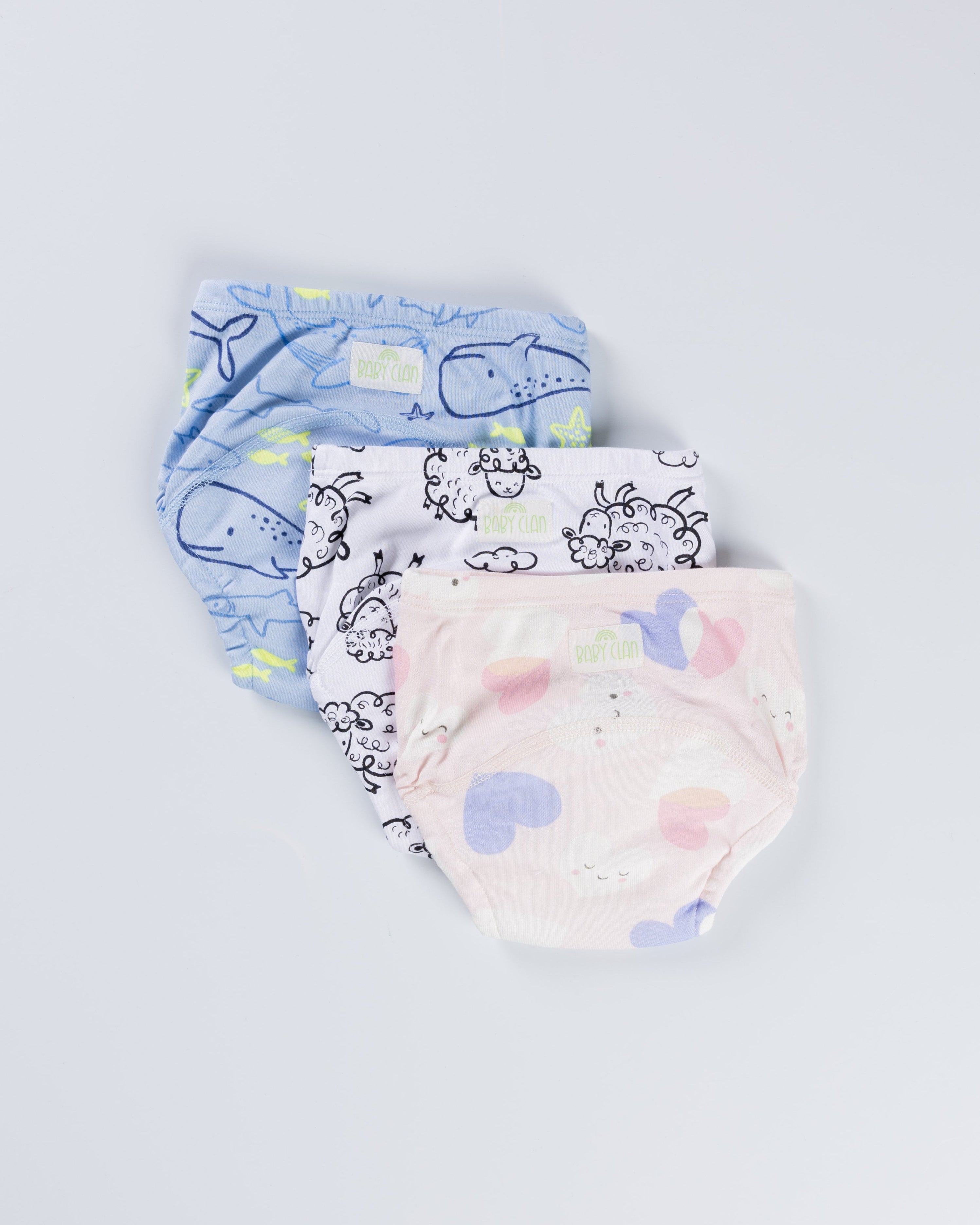 CUTE POTTY TRAINING PANTY 3PACK