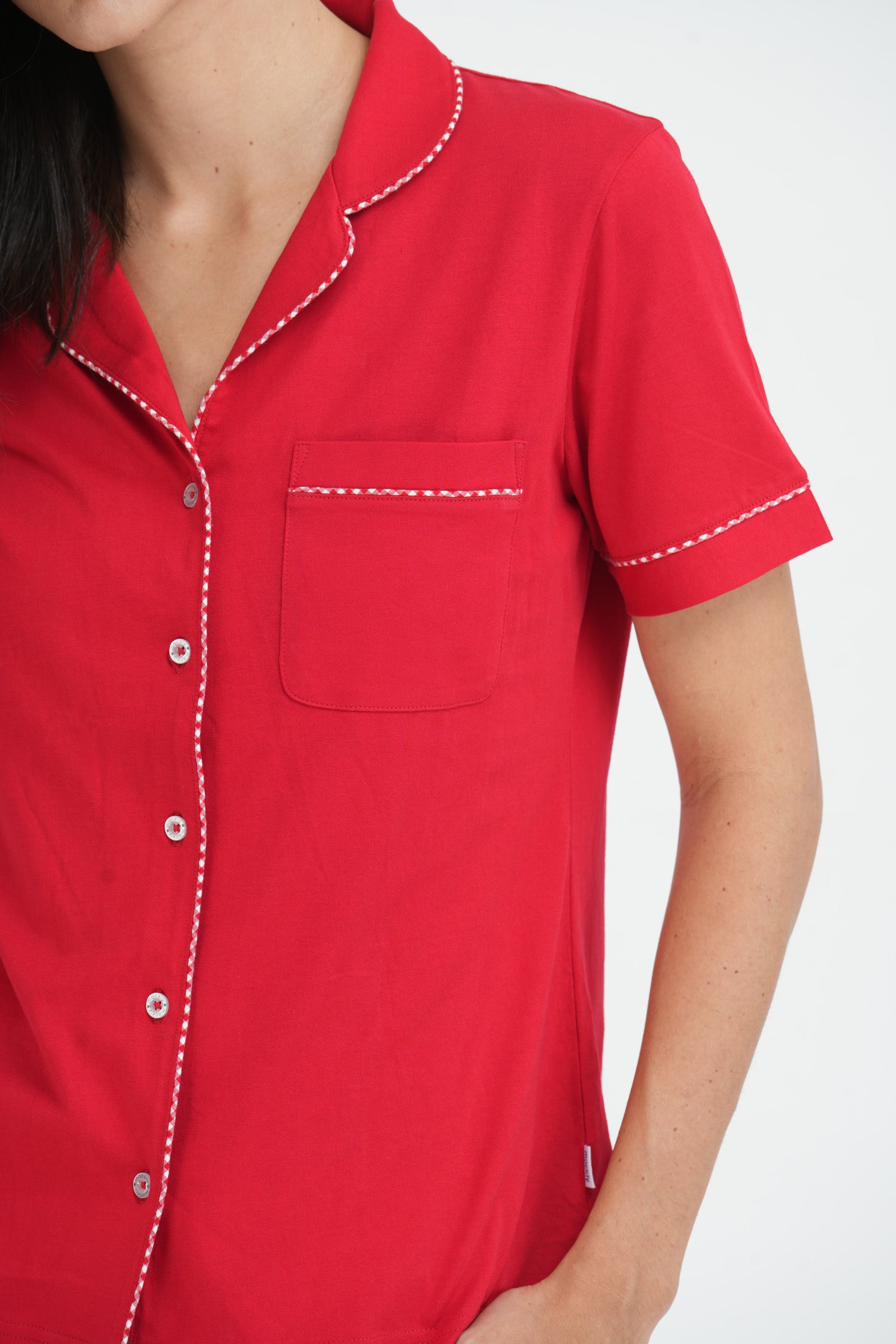 RED & WHITE CHECKS PAJAMAS