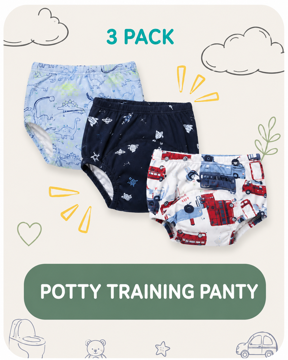 Potty Training Panty Sri Lanka | Baby Clan