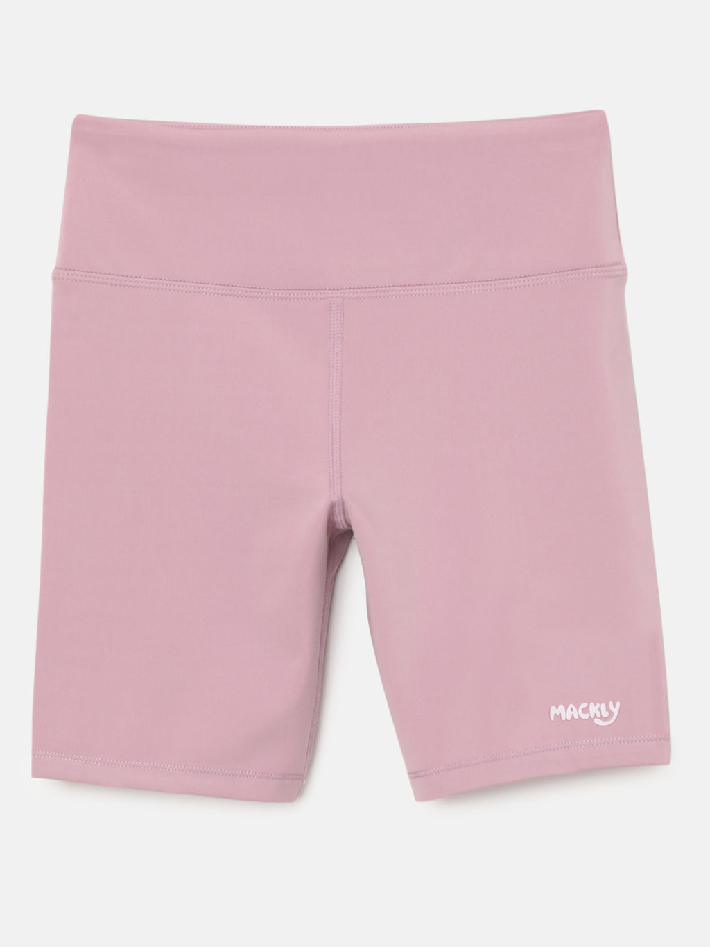 MACKLY GIRLS' PINK BIKER SHORTS