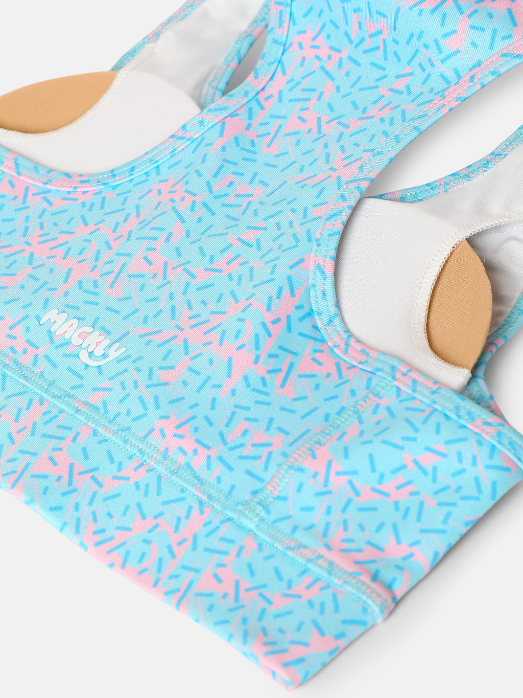 DONUT SPRINKLE SPORTS BRA