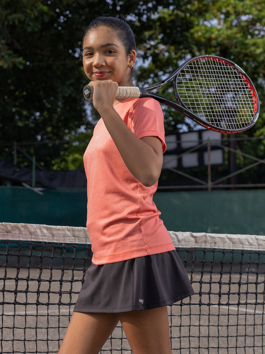 BLACK TENNIS SKIRT