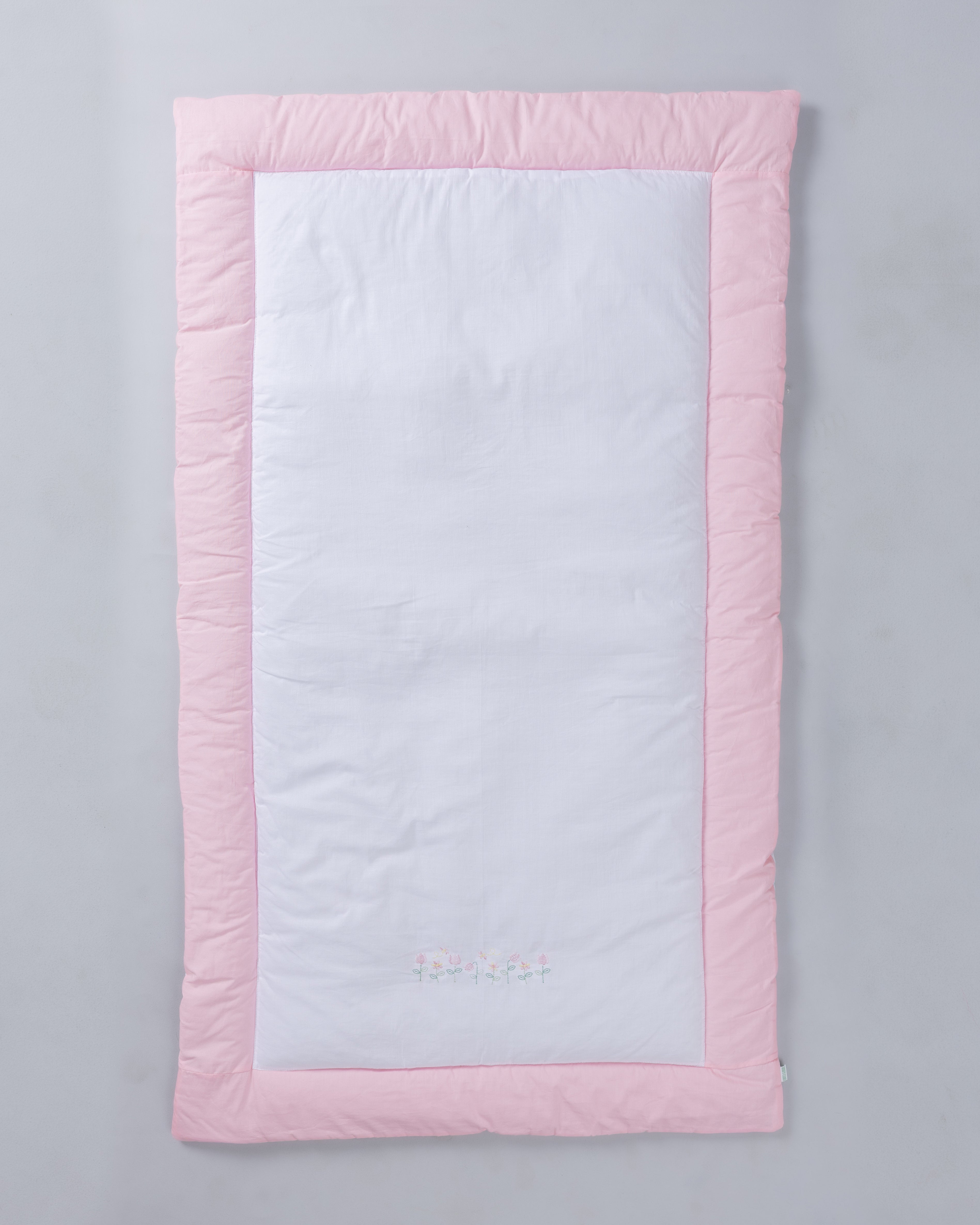 Girls Bloom Pink Comforter Quilt