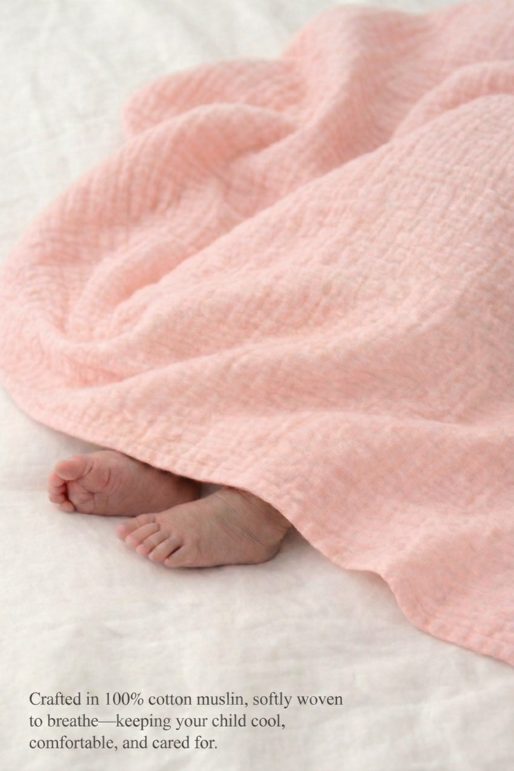 PINK MUSLIN BLANKET