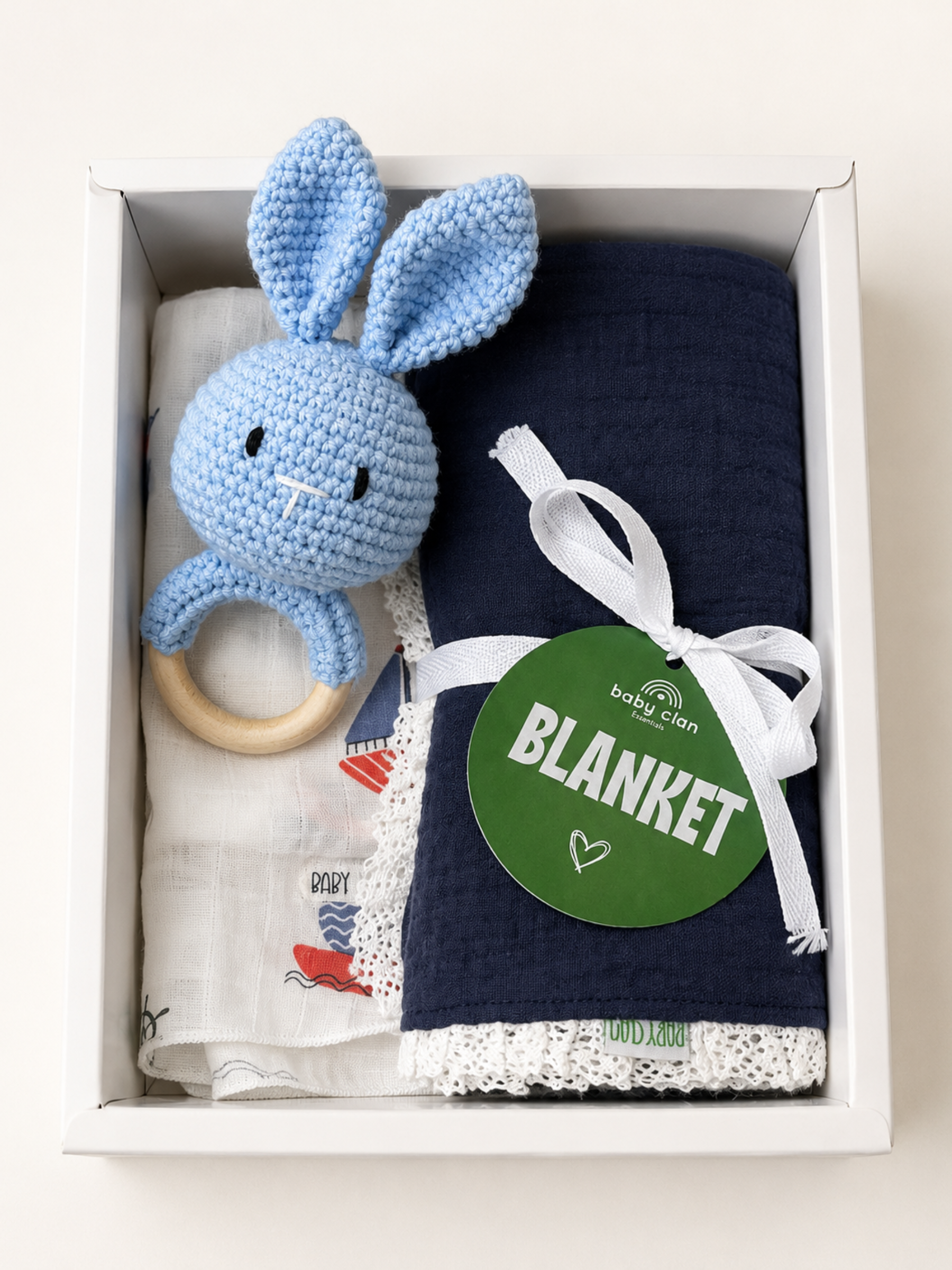 BOYS BABY ESSENTIAL GIFT BOX – BLUE