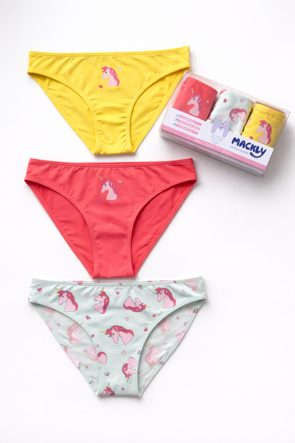 UNICORN MAGIC GIRLS EASY FIT BRIEF