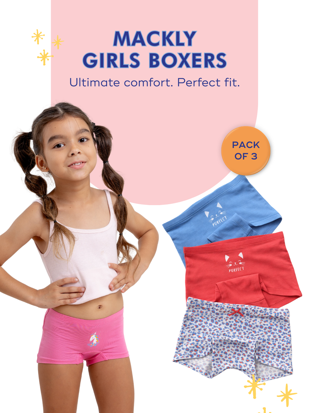 PURFECT GIRLS BOXER