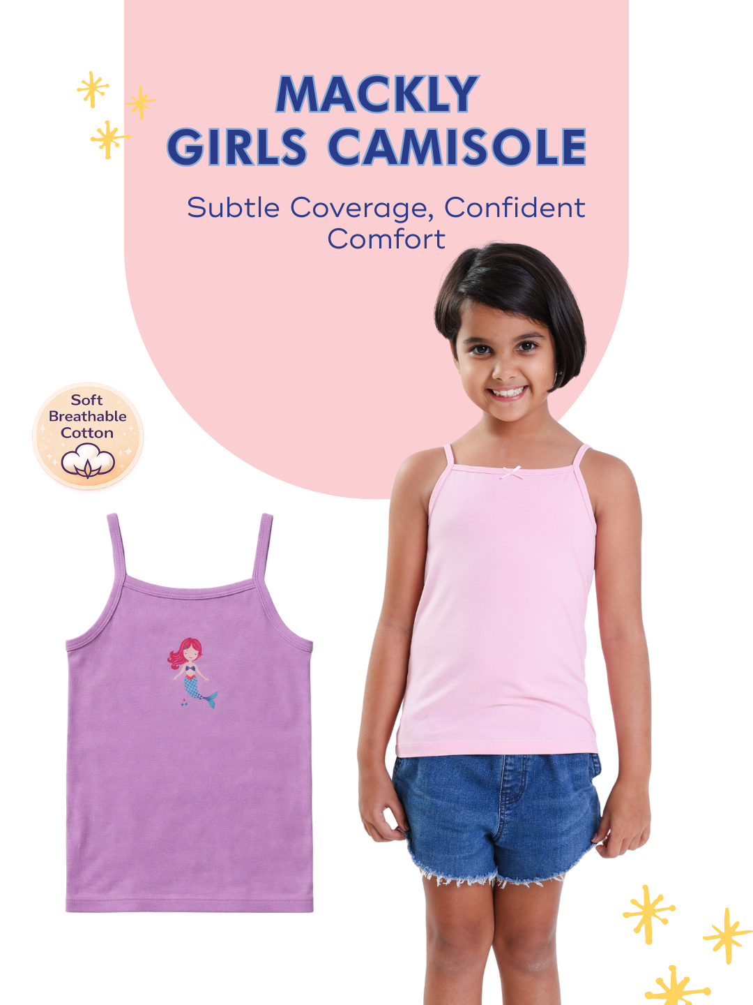 MERMAID DREAM GIRLS CAMISOLE