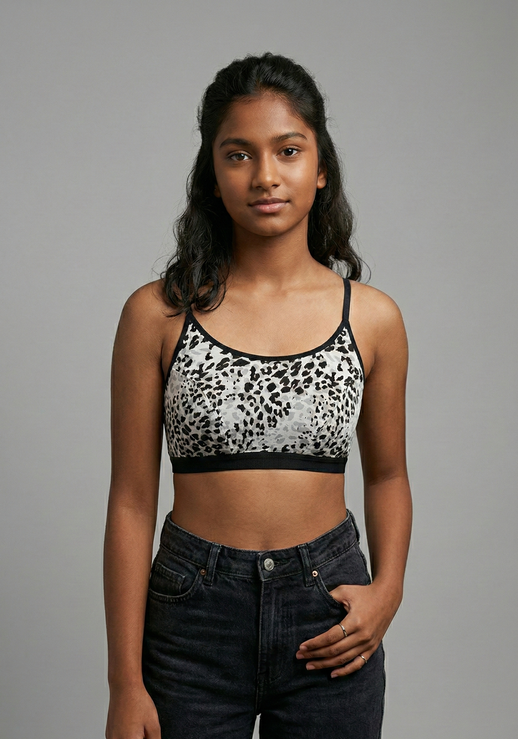GIRLS' FIRST BRA CROP TOP