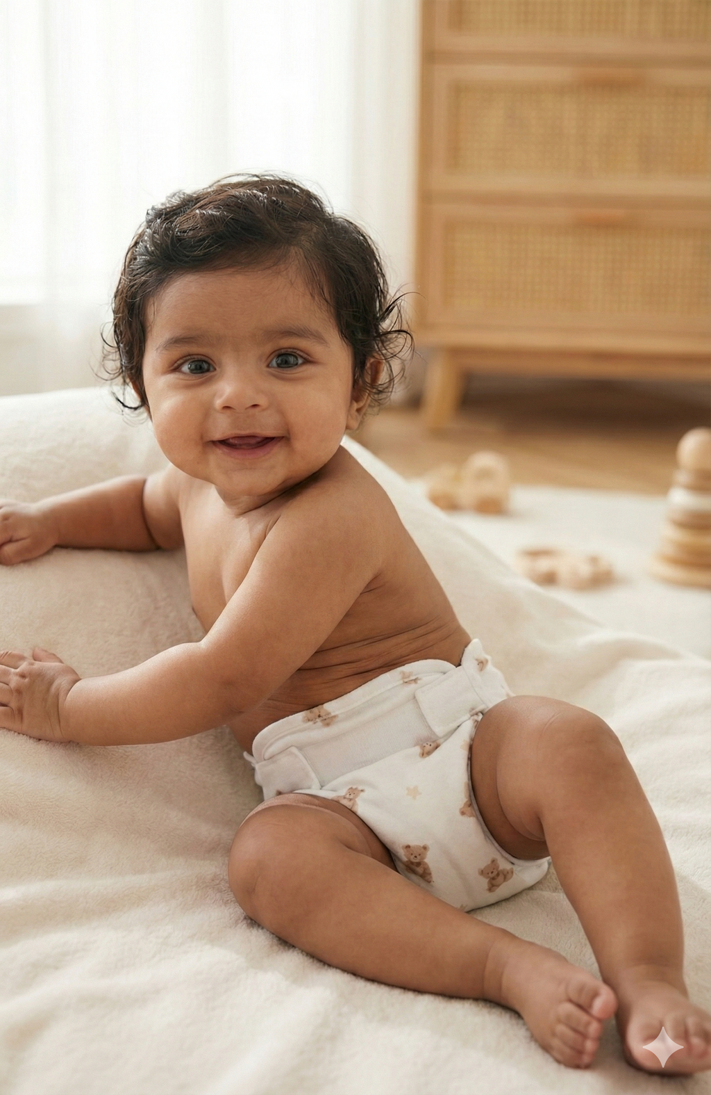 BABY CLAN VELCRO CLOTH NAPPY