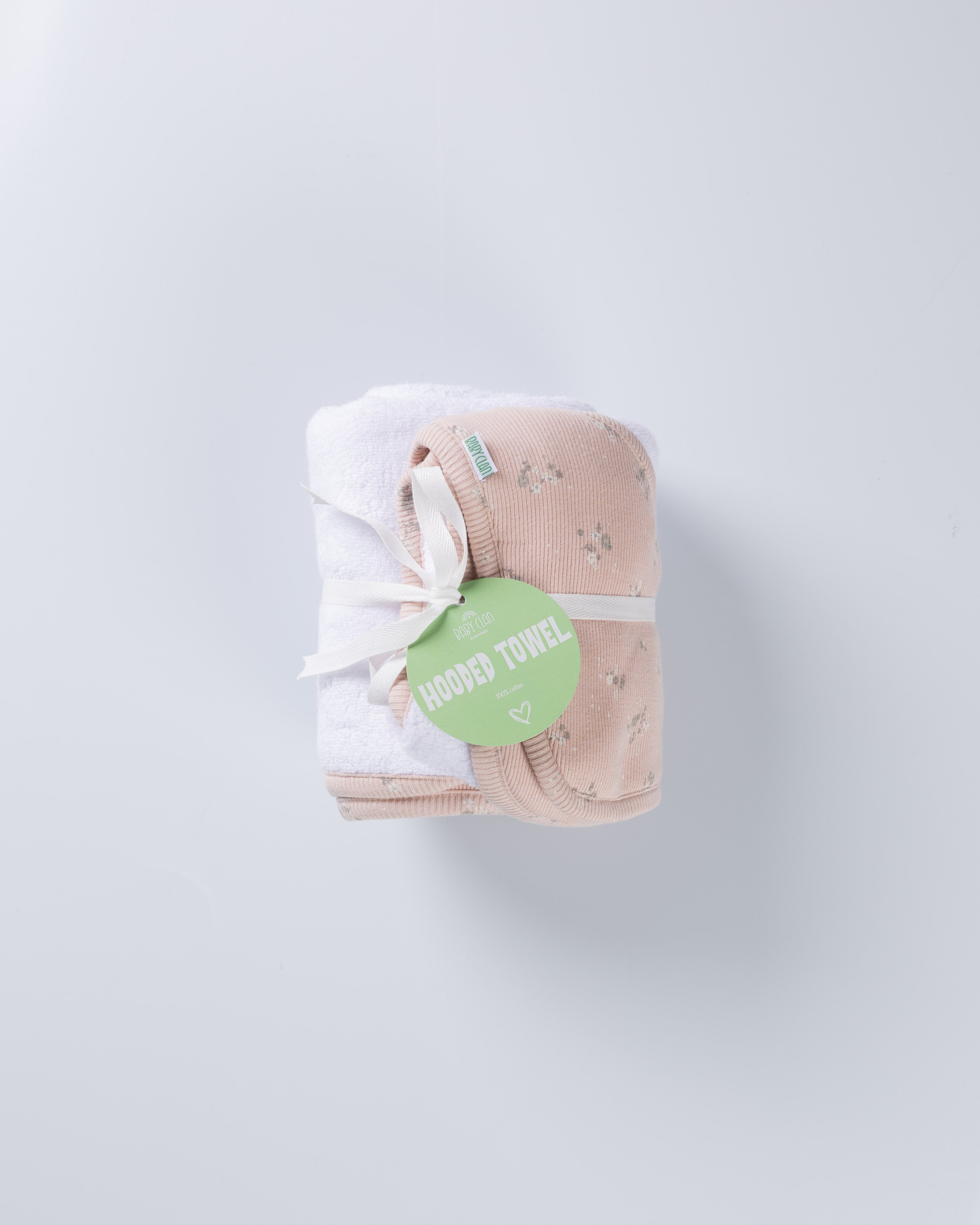 Baby Essential Floral Ribbed Towel