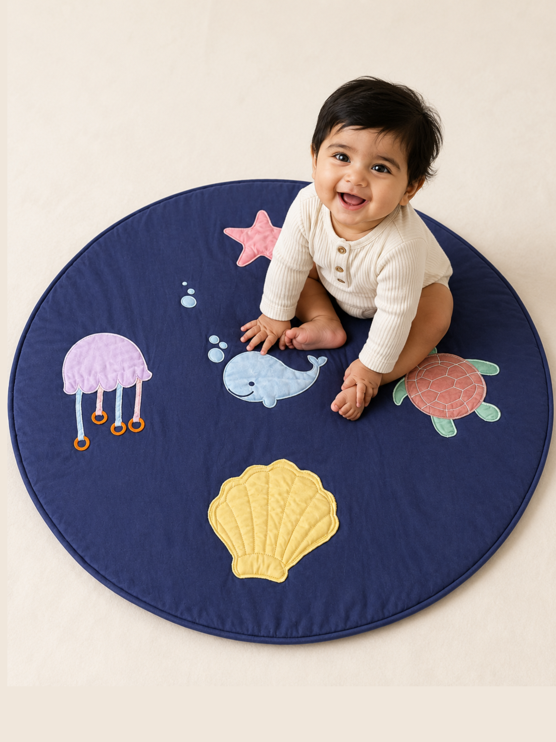UNISEX OCEAN FRIENDS PLAY MAT