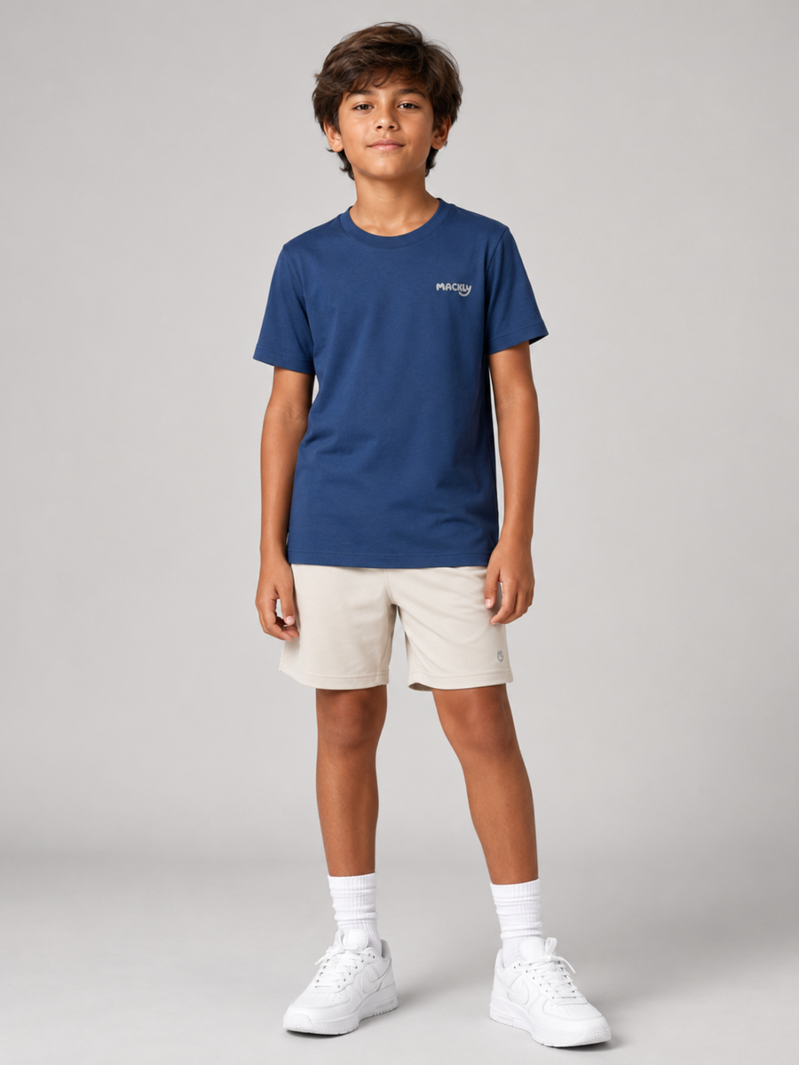 POWER NAVY AIRDRIFT PERFORMANCE TEE