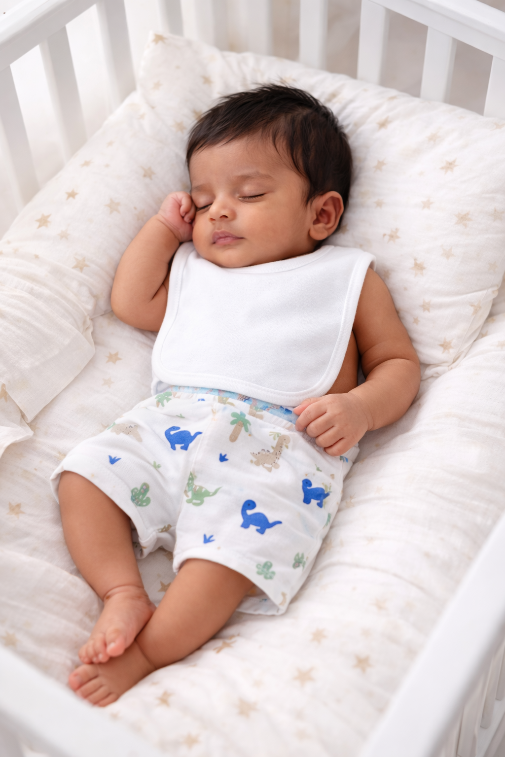 BOYS DINO MUSLIN SHORT