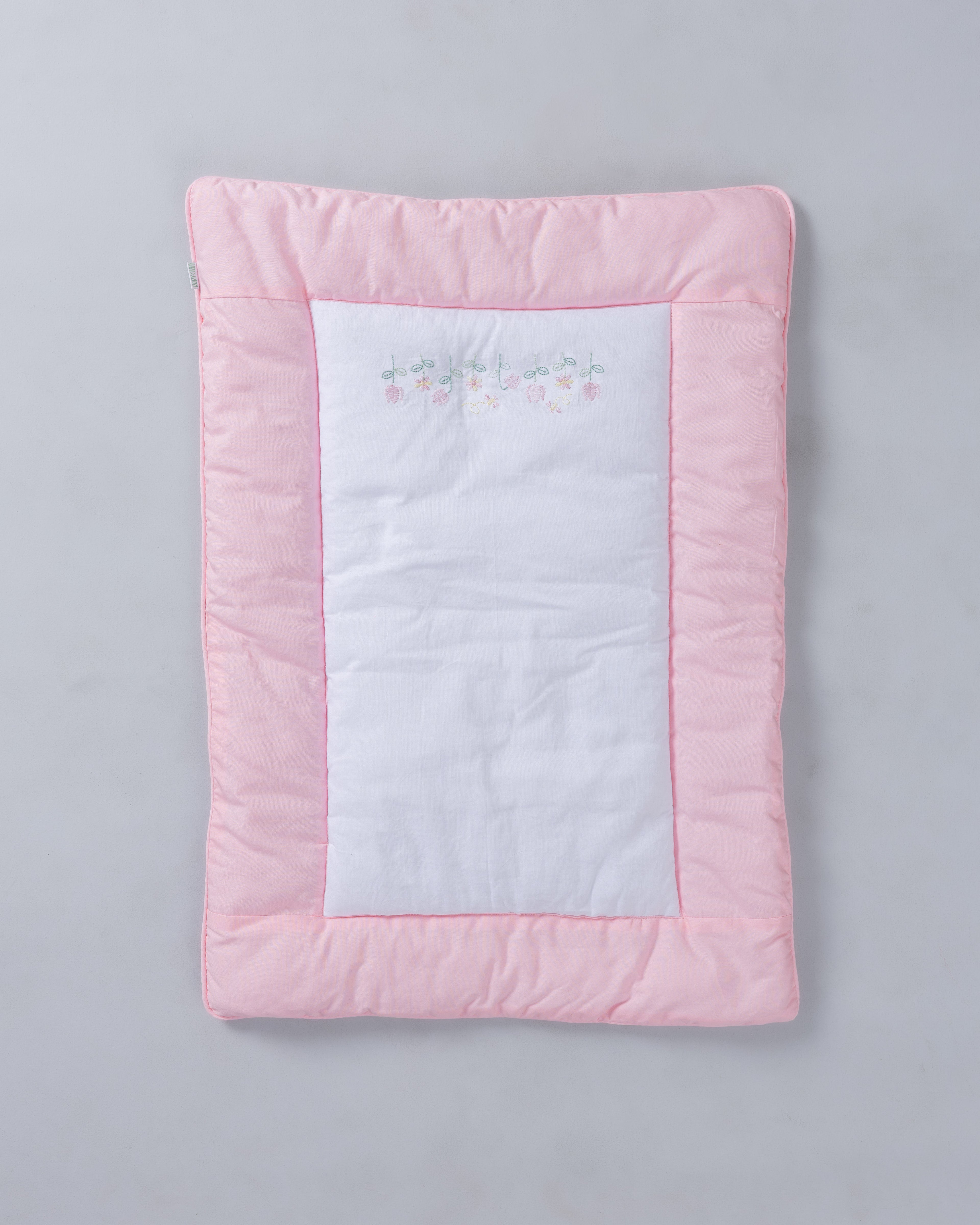 Girls Bloom Pink Hand Quilt