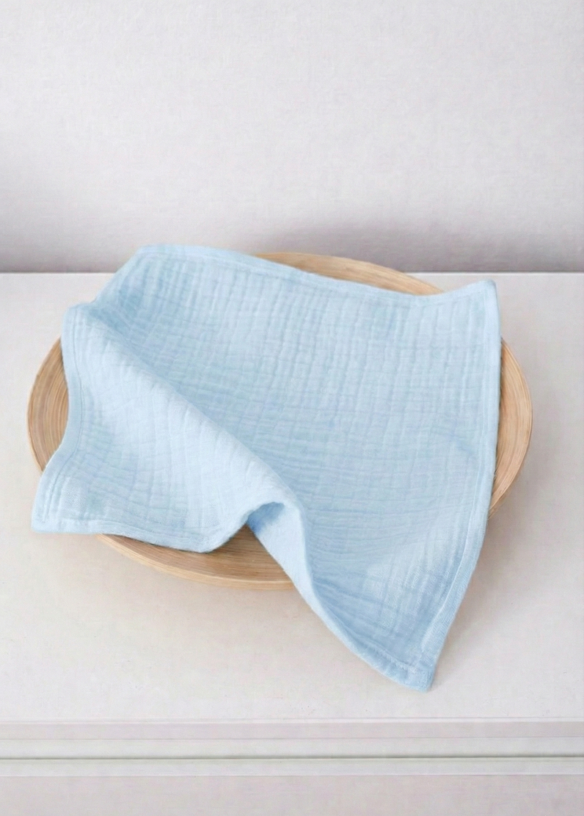 BLUE MUSLIN MOUTH WIPE – 2 PCS SET