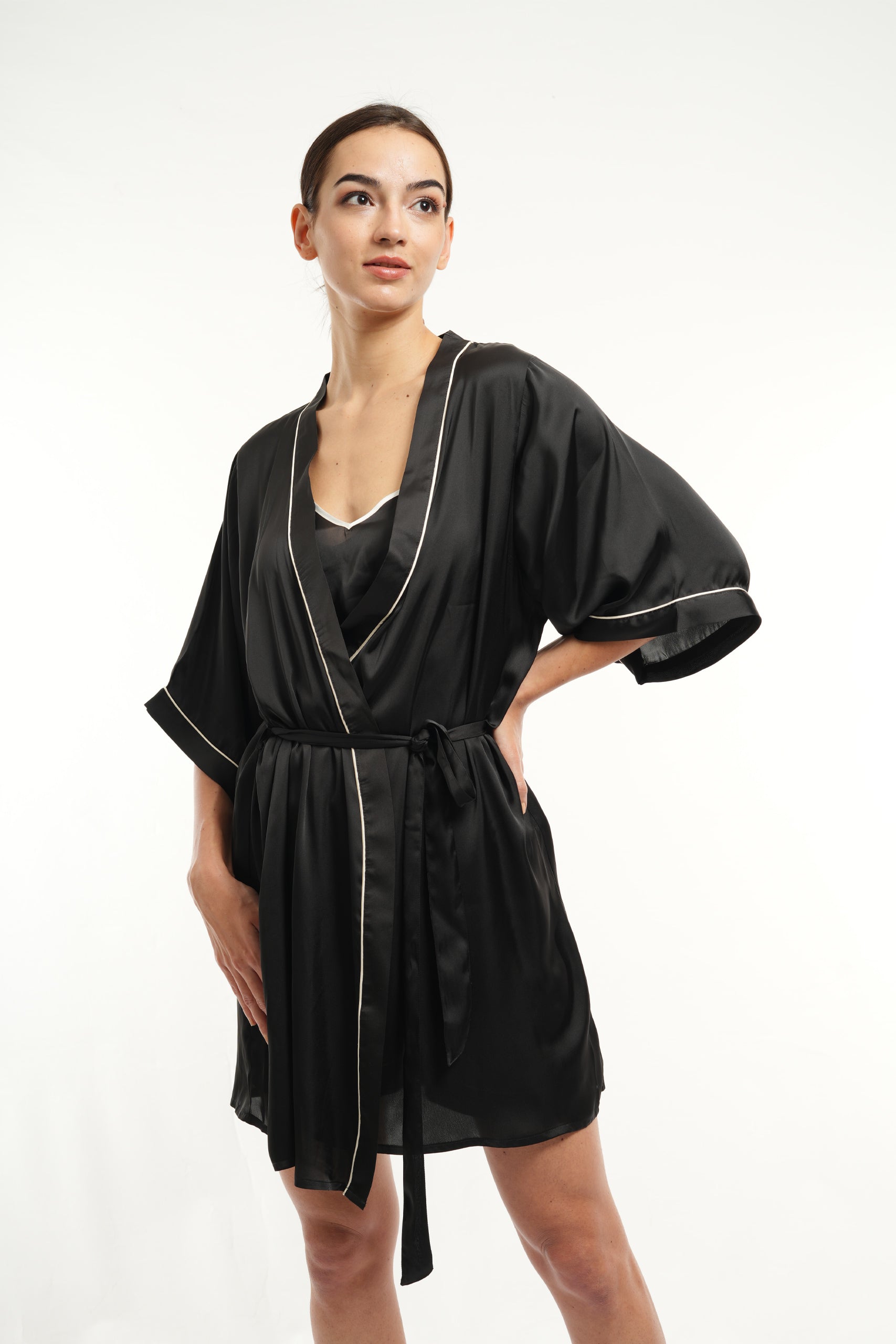Dressing Gown - Black