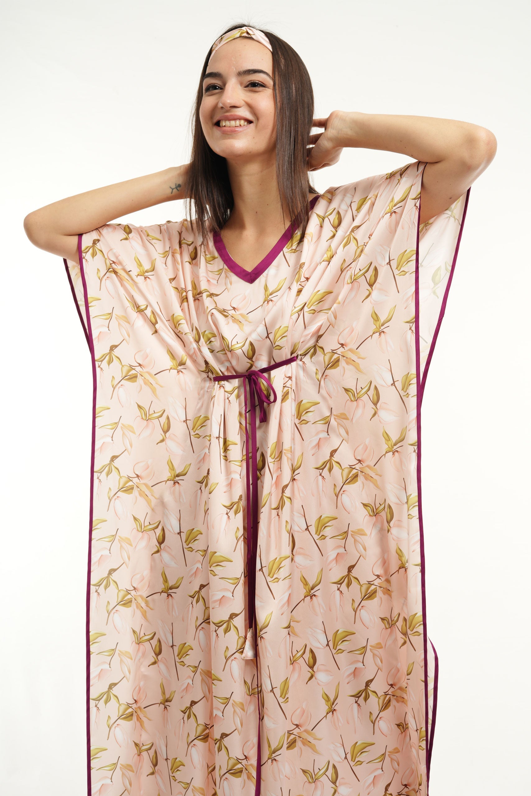SEDA KAFTAN - C Flower AOP