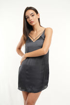 Slip Dress - Dark grey