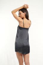 Slip Dress - Dark grey