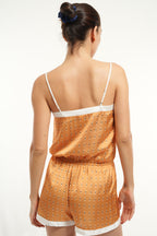 SEDA Romper - Mustard AOP