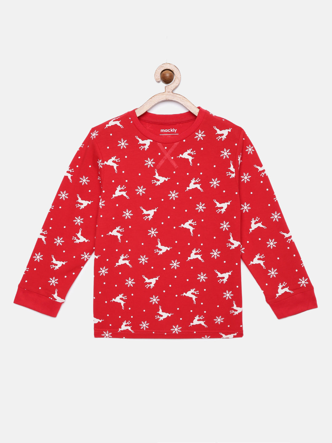 CHRISTMAS AOP L/S PANT - KIDS