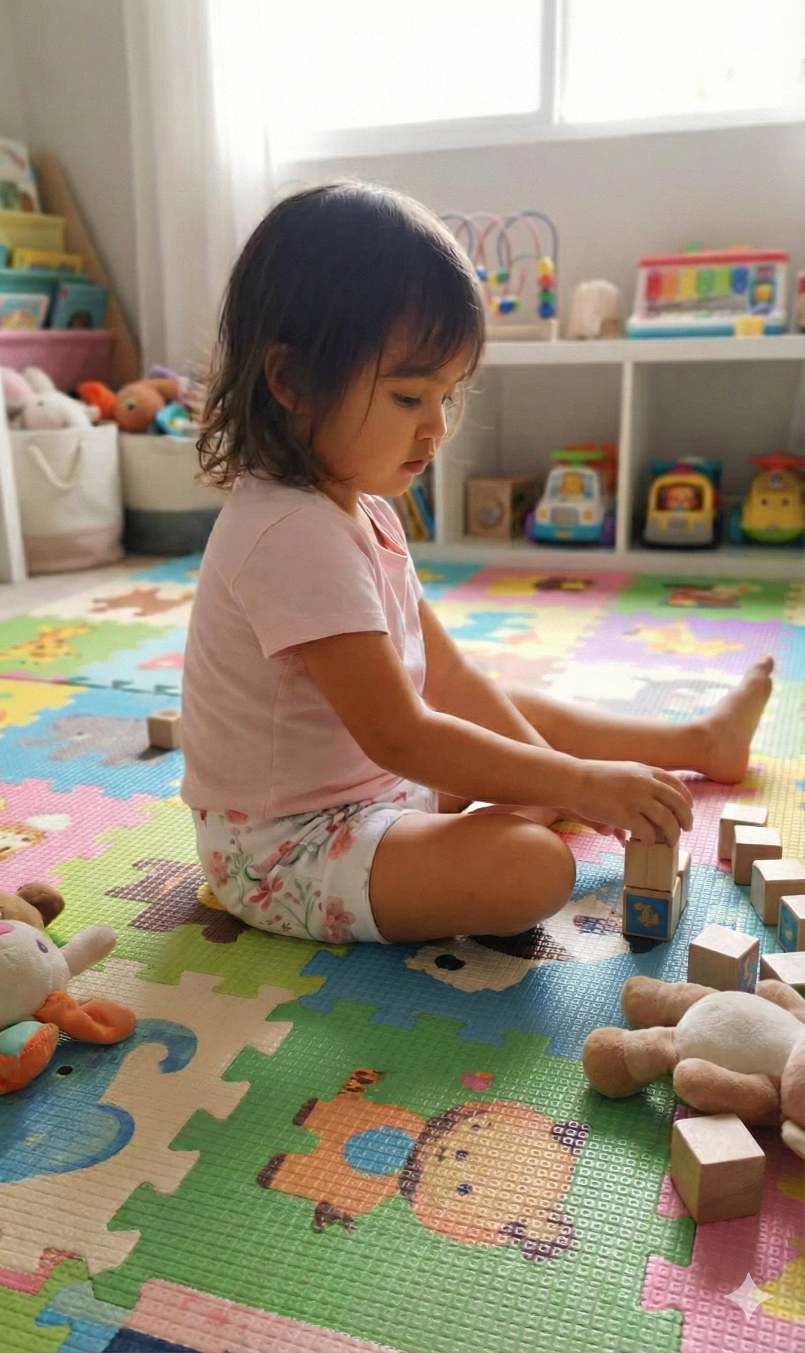 GIRLS BLOOMING POTTY TRAINING SHORT