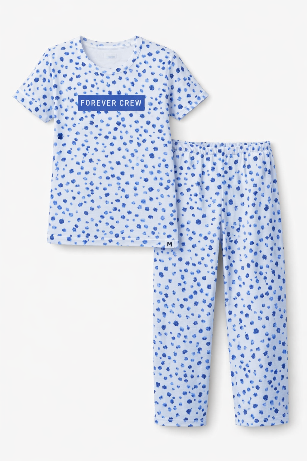 FOREVER CREW GIRLS SHORT SLEEVE PANT SET