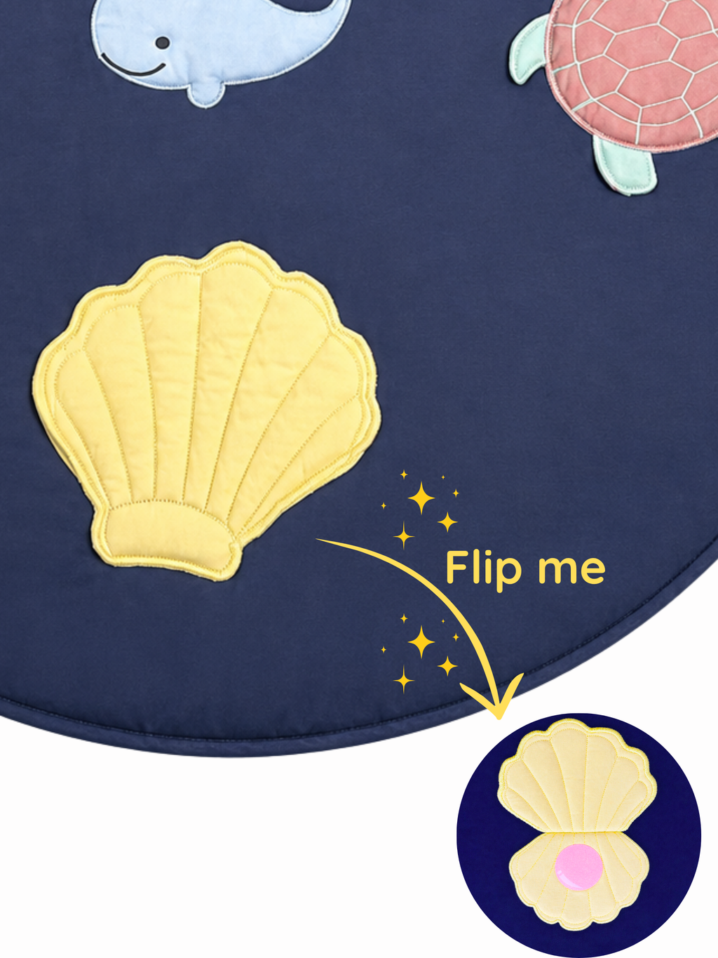 UNISEX OCEAN FRIENDS PLAY MAT