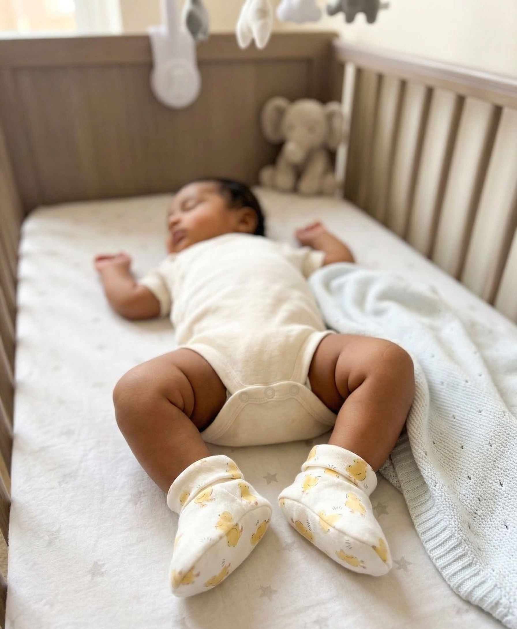 YELLOW DUCKLING BABY BOOTIE