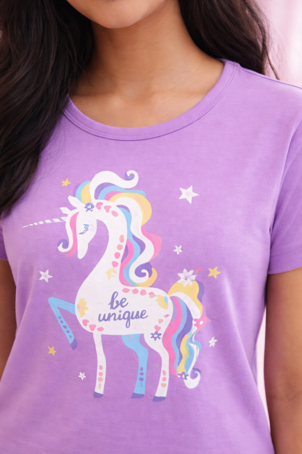 UNICORN DREAM GIRLS SHORT SLEEVE PANT SET