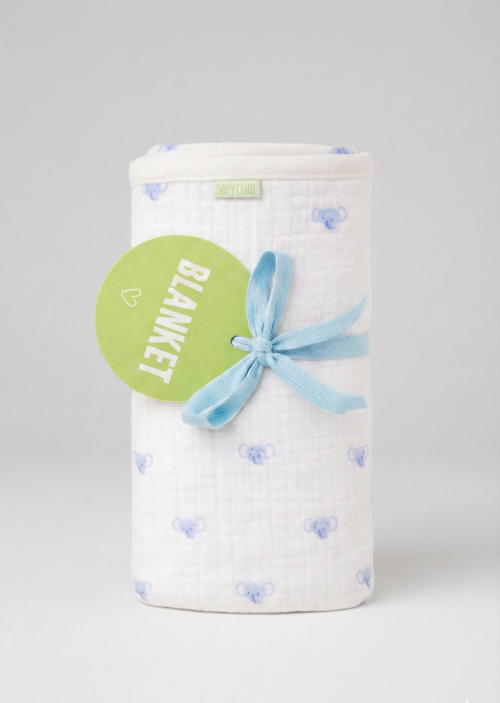 ELEPHANT MUSLIN BLANKET