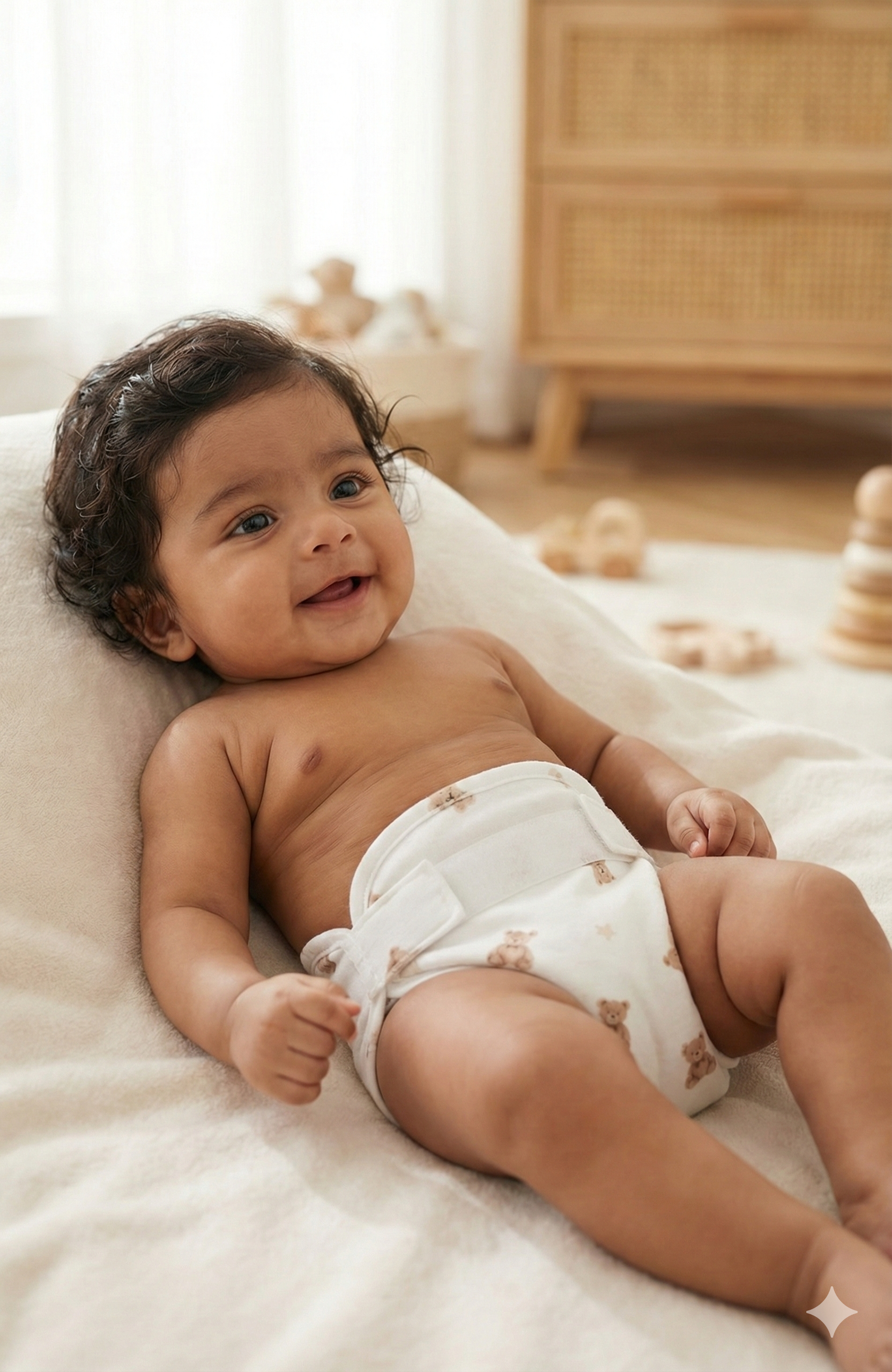 BABY CLAN VELCRO CLOTH NAPPY