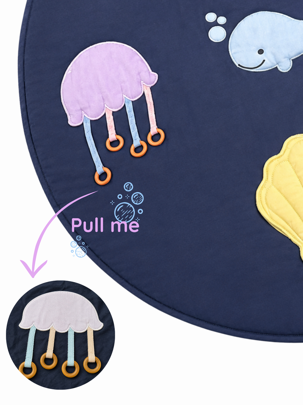 UNISEX OCEAN FRIENDS PLAY MAT
