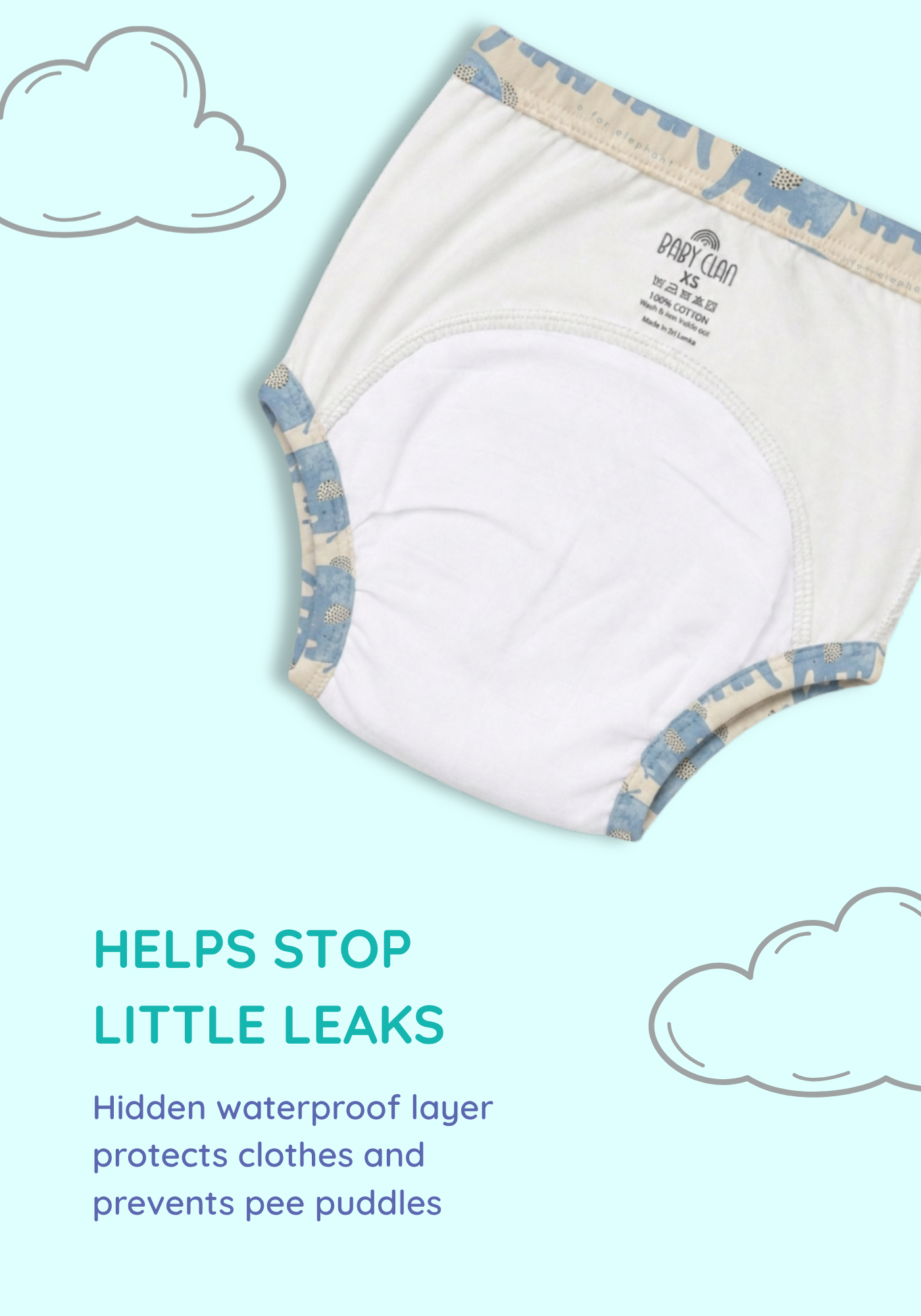 LITTLE SAFARI 3PK POTTY TRAINING PANTIES