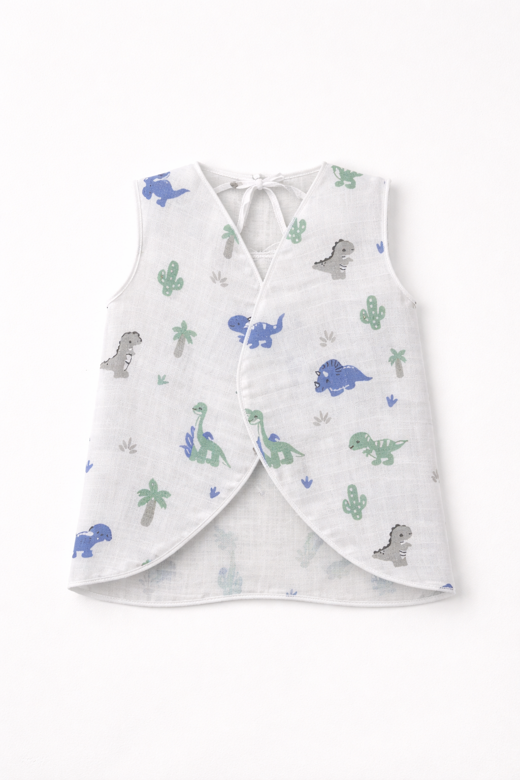 BOYS DINO MUSLIN BABY SHIRT