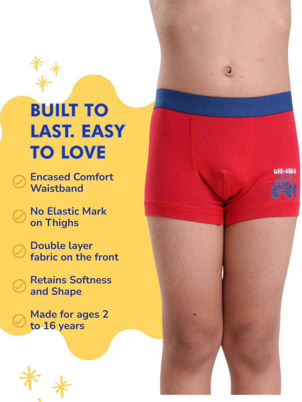 RIDE TO SPACE BOYS BOXER – 3 PACK