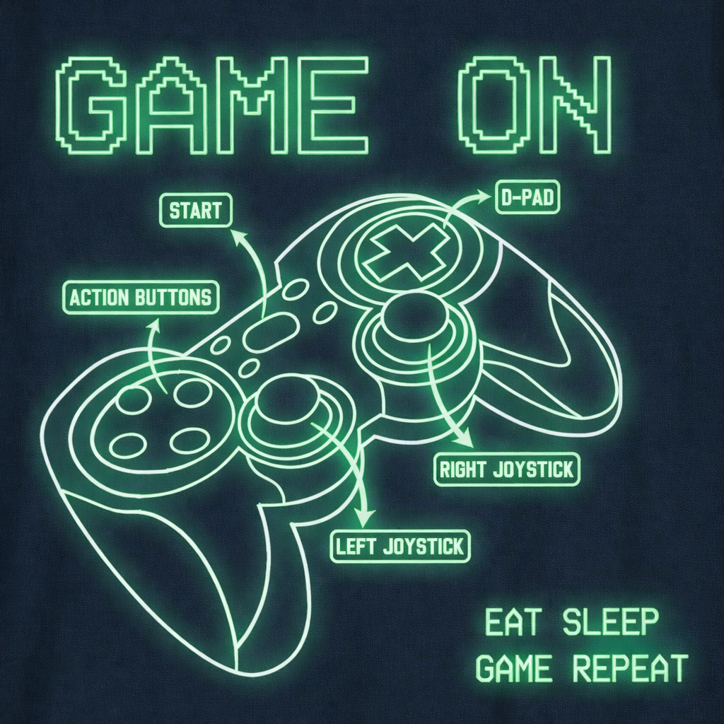 GAME ON – BOYS SHORT SLEEVE PANT SET