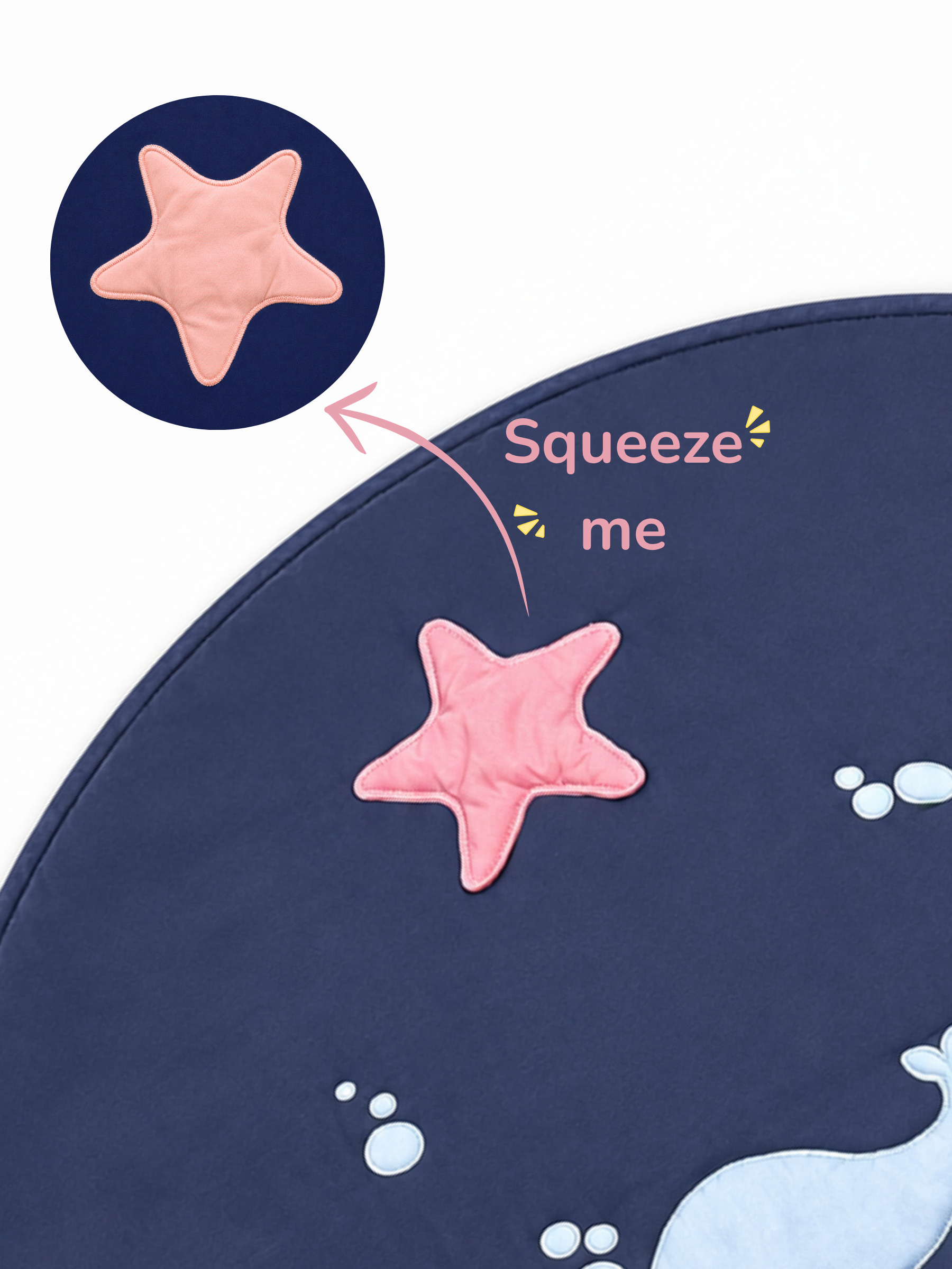 UNISEX OCEAN FRIENDS PLAY MAT