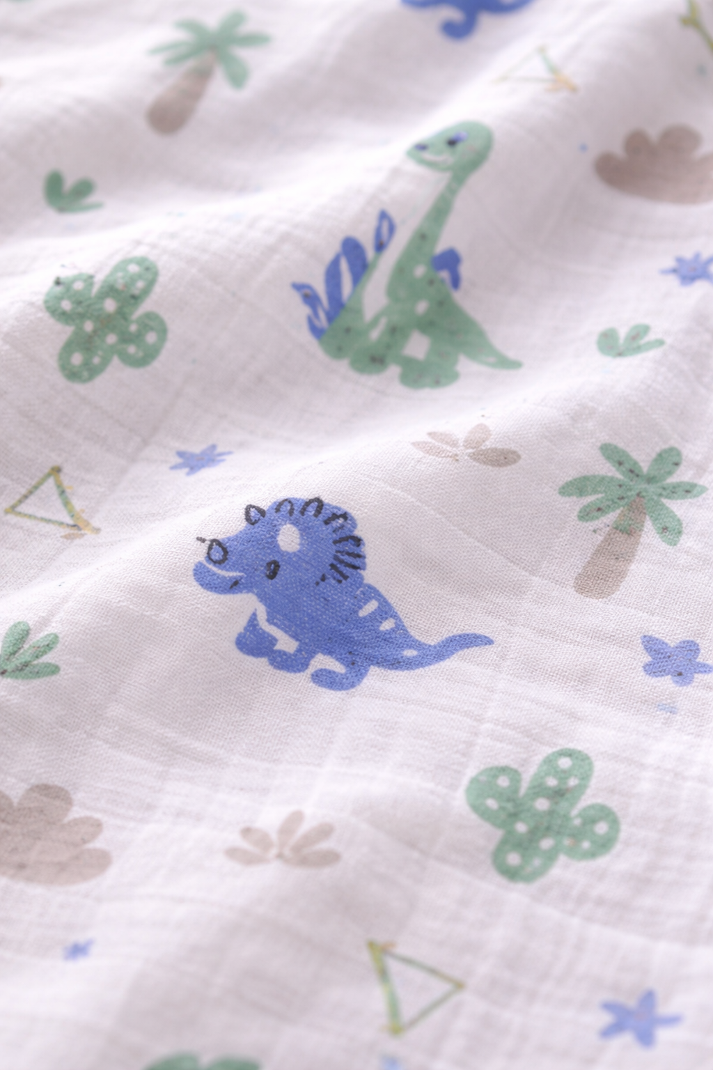 BOYS DINO MUSLIN BABY SHIRT
