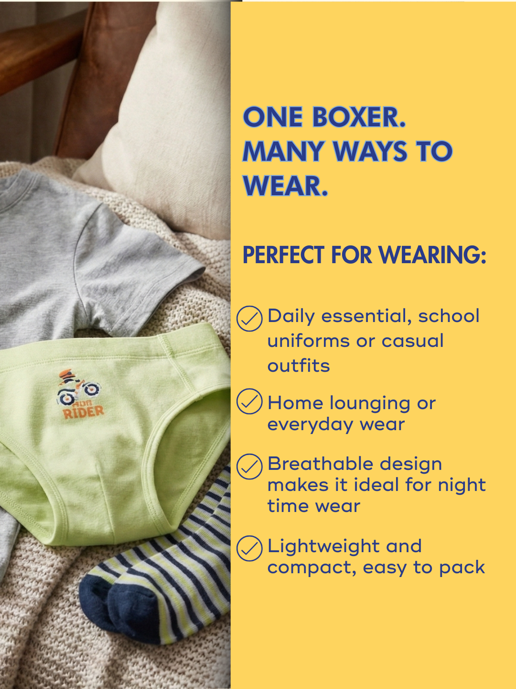 COOL PUP KIDS BOYS BRIEF – 3 PACK