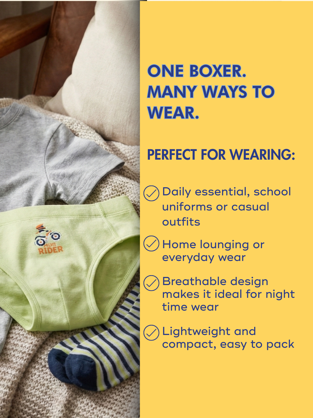 COOL PUP KIDS BOYS BRIEF – 3 PACK