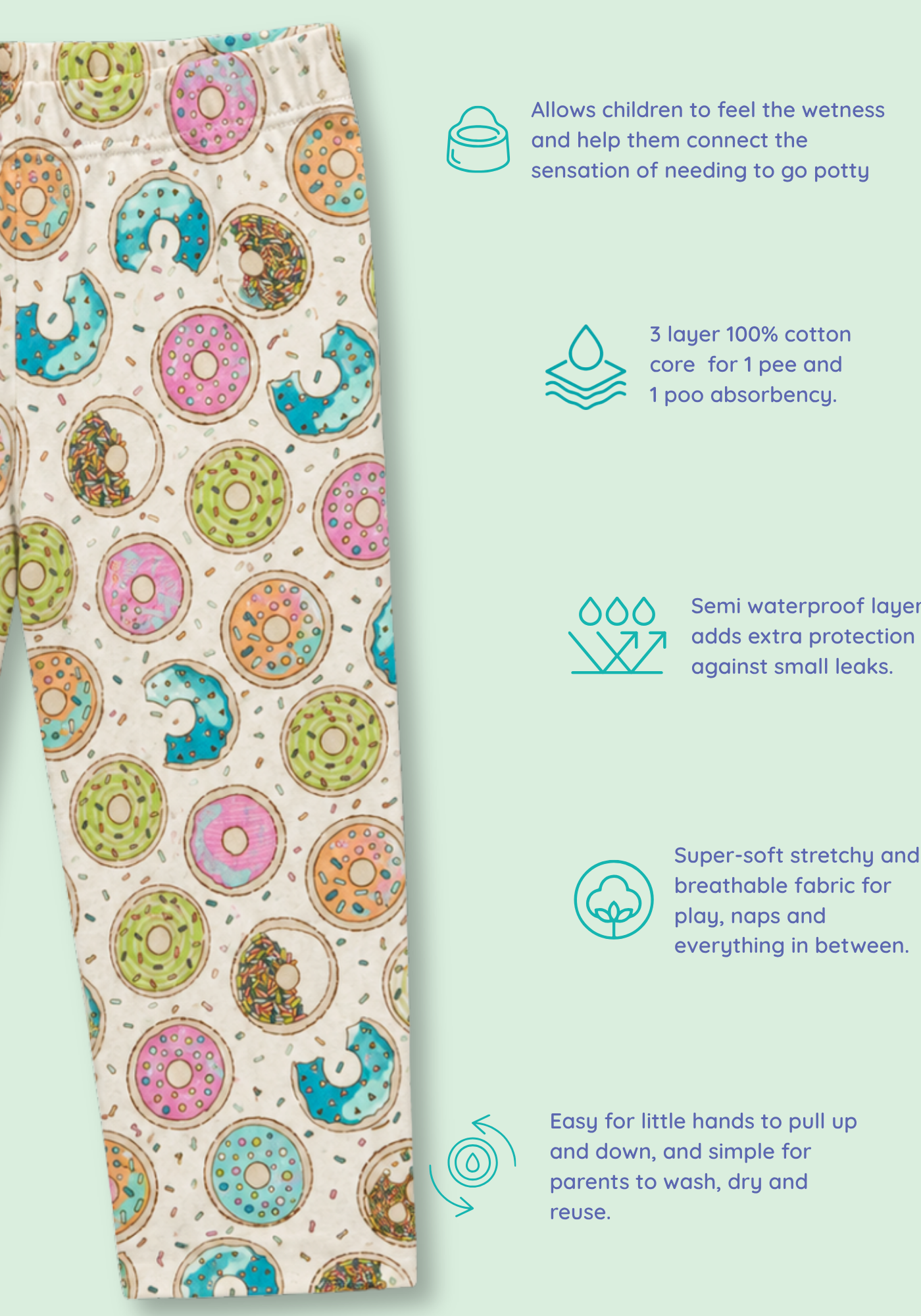 DONUT POTTY TRAINING PANT