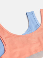 Trainer Bra - Blue , Pink