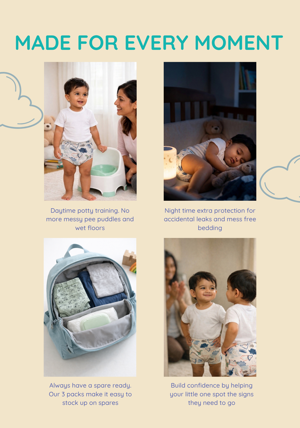 LUSHY  POTTY TRAINING PANTY