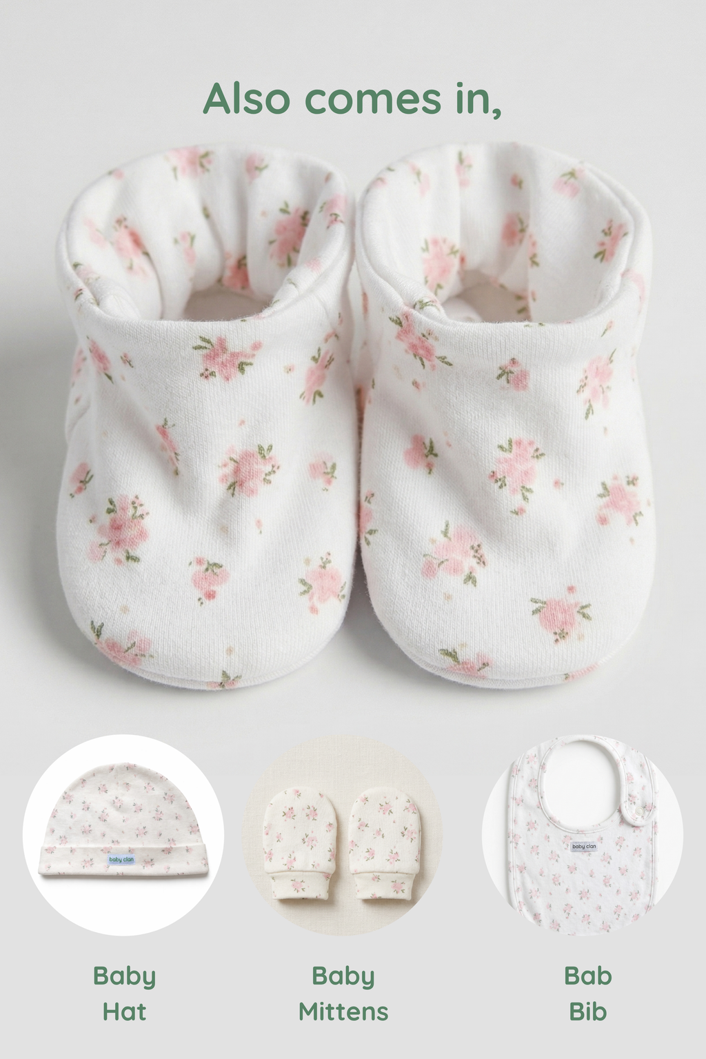 GIRLS ROSE BABY BOOTIE
